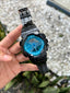 Reloj sumergible Negro Azul