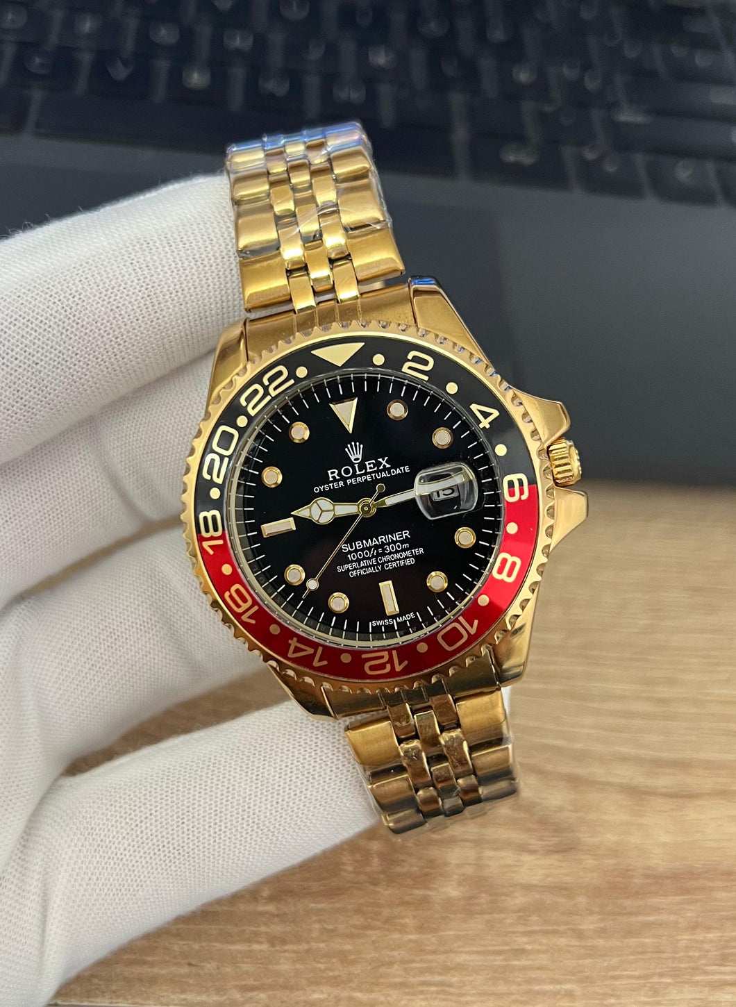 A. RX GOLD RED BLACK